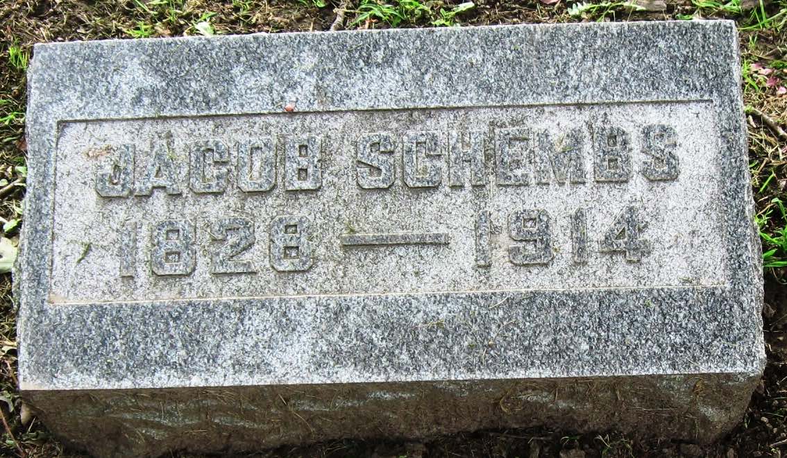 jacob's headstone