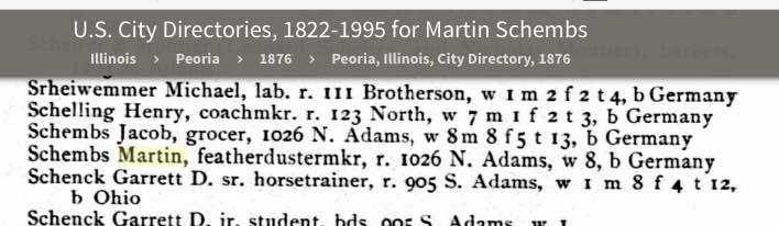 1876 Peoria CD