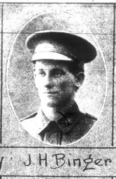 J H BINGER WWI FOTO