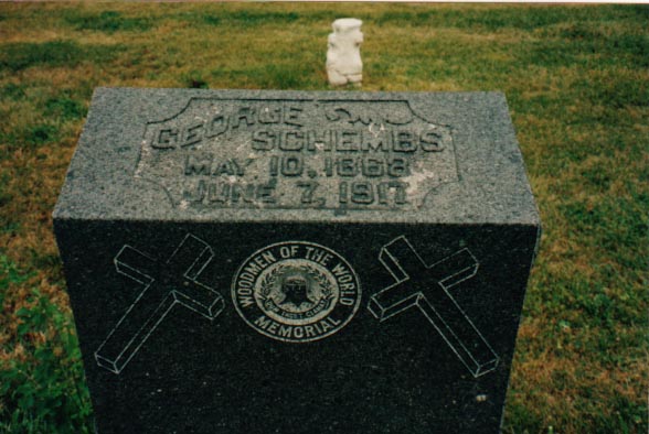 gravestone close up