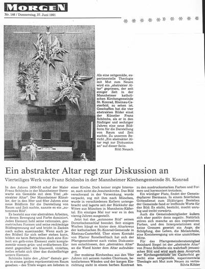 Altar von Franz