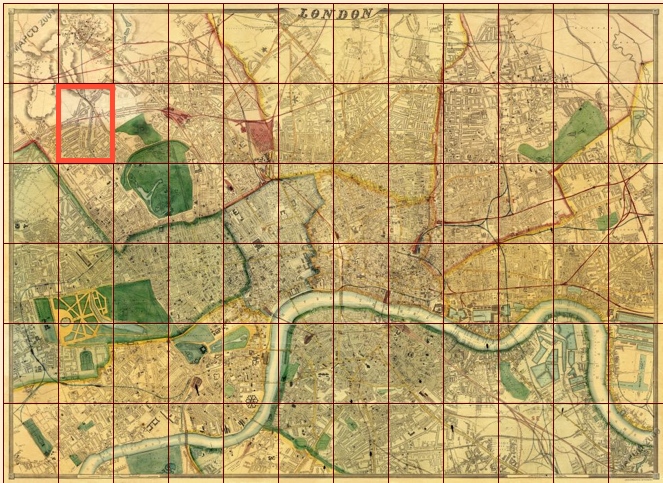 stadtplan london 1868