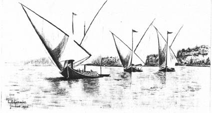 boat sketch by louise