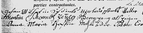 unterschriften joh wilhelm